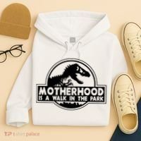 Motherhood Is A Walk In The Park Hoodie thumb 4