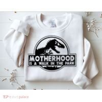 Motherhood Is A Walk In The Park Sweatshirt thumb 2