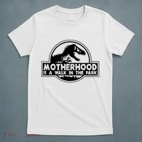 Motherhood Is A Walk In The Park T-Shirt thumb 5