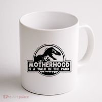 Motherhood Is A Walk In The Park Coffee Mug thumb 1