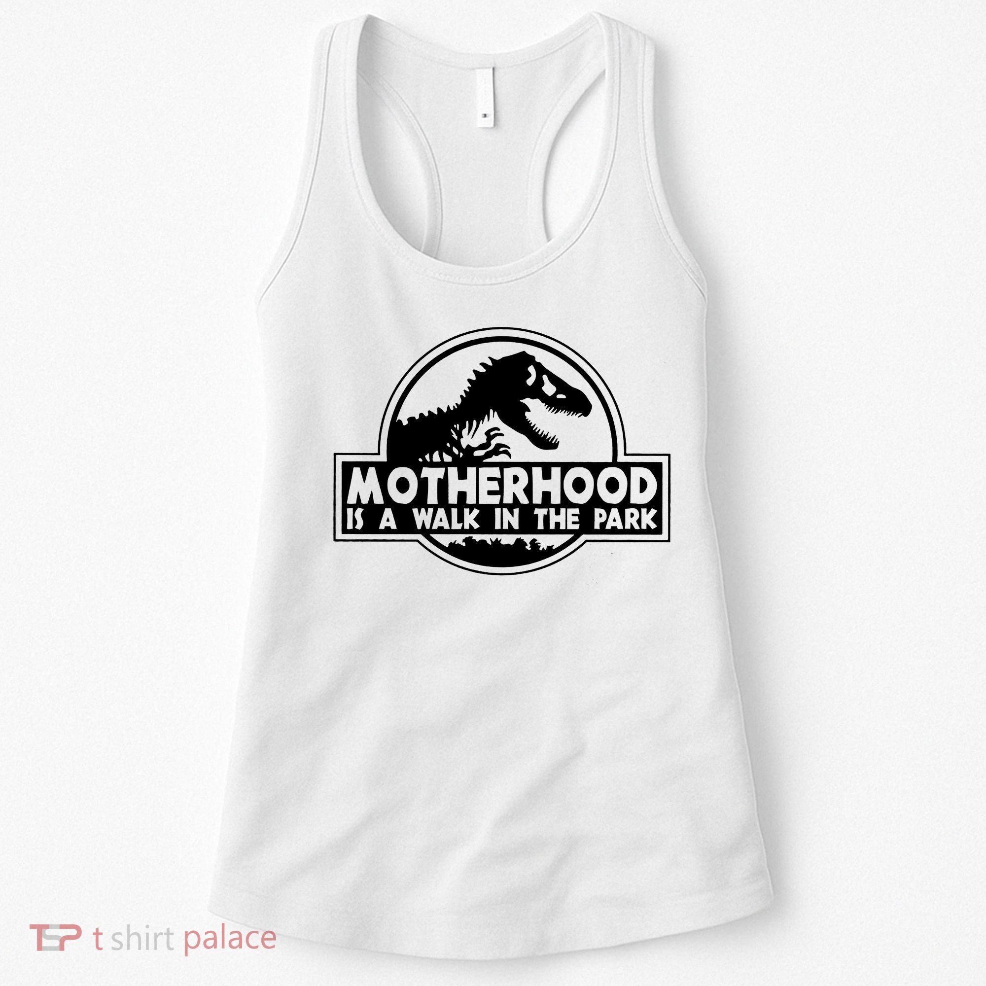 Motherhood Is A Walk In The Park Women's Tank Top