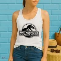 Motherhood Is A Walk In The Park Women's Tank Top thumb 2