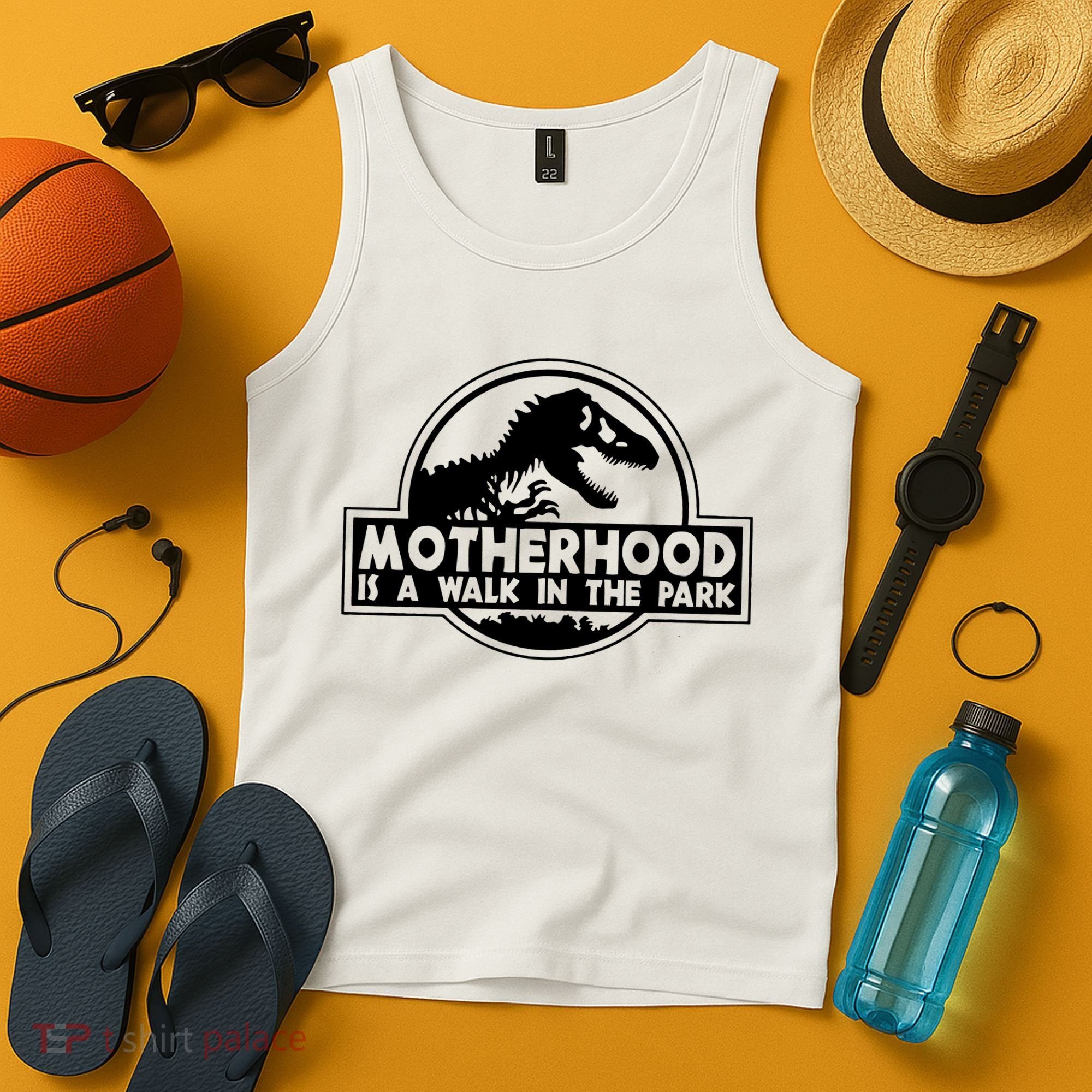 Motherhood Is A Walk In The Park Tank Top