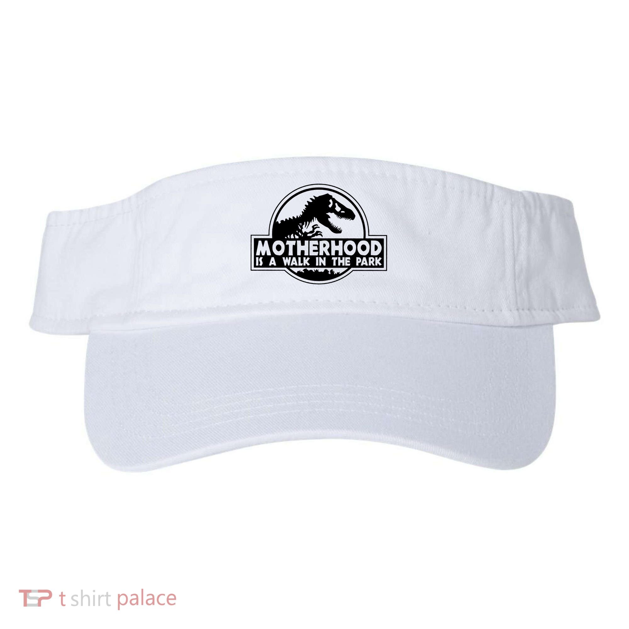 Motherhood Is A Walk In The Park Visor