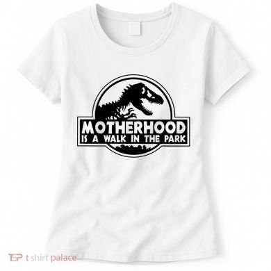 Motherhood Is A Walk In The Park Women's T-Shirt