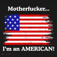 Motherfcker IM An American Women's Hoodie thumb 2
