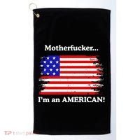 Motherfcker IM An American Golf Towel thumb 0