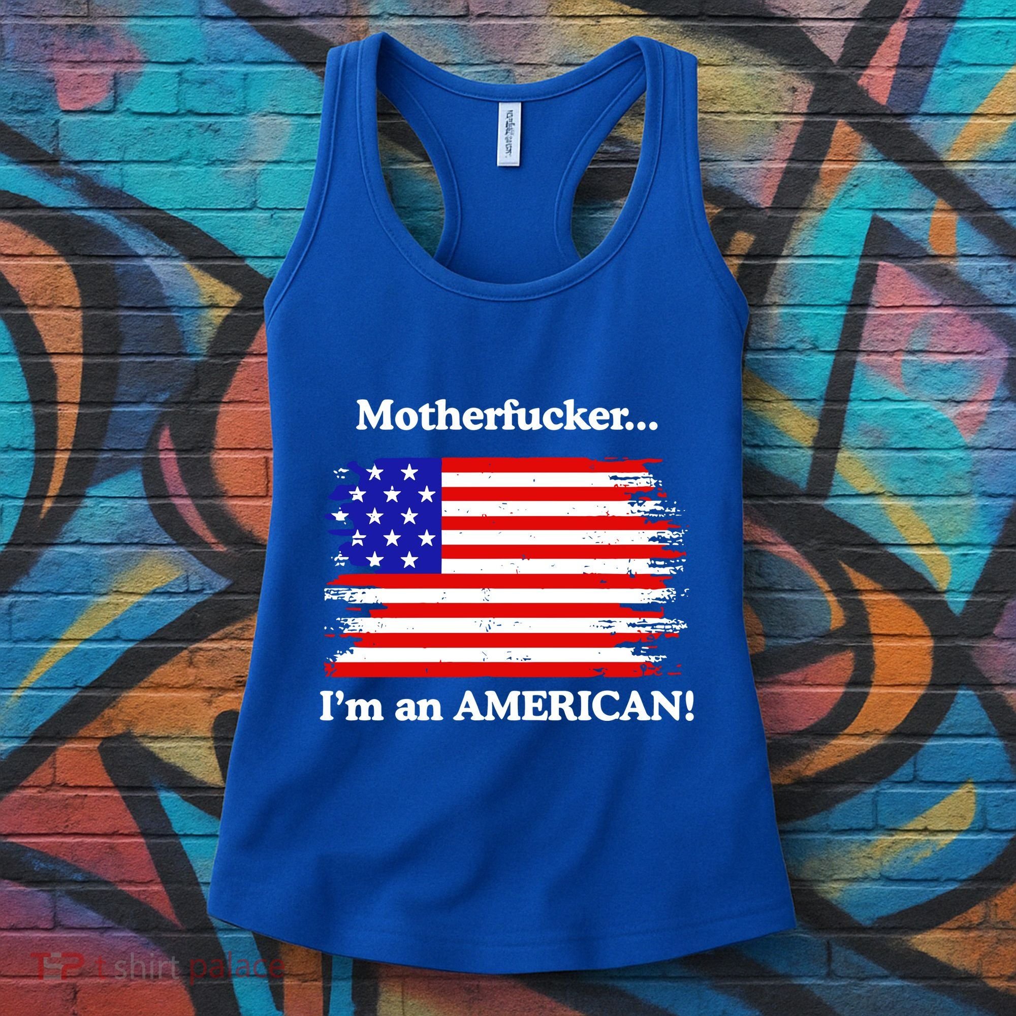 Motherfcker IM An American Women's Tank Top