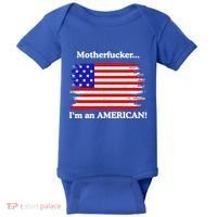 Motherfcker IM An American Baby Bodysuit thumb 0