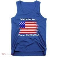 Motherfcker IM An American Tank Top thumb 0