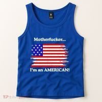 Motherfcker IM An American Tank Top thumb 2