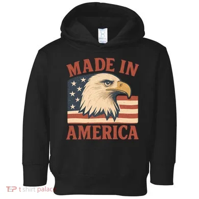 Made in America Toddler Hoodie