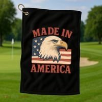 Made in America Golf Towel thumb 1