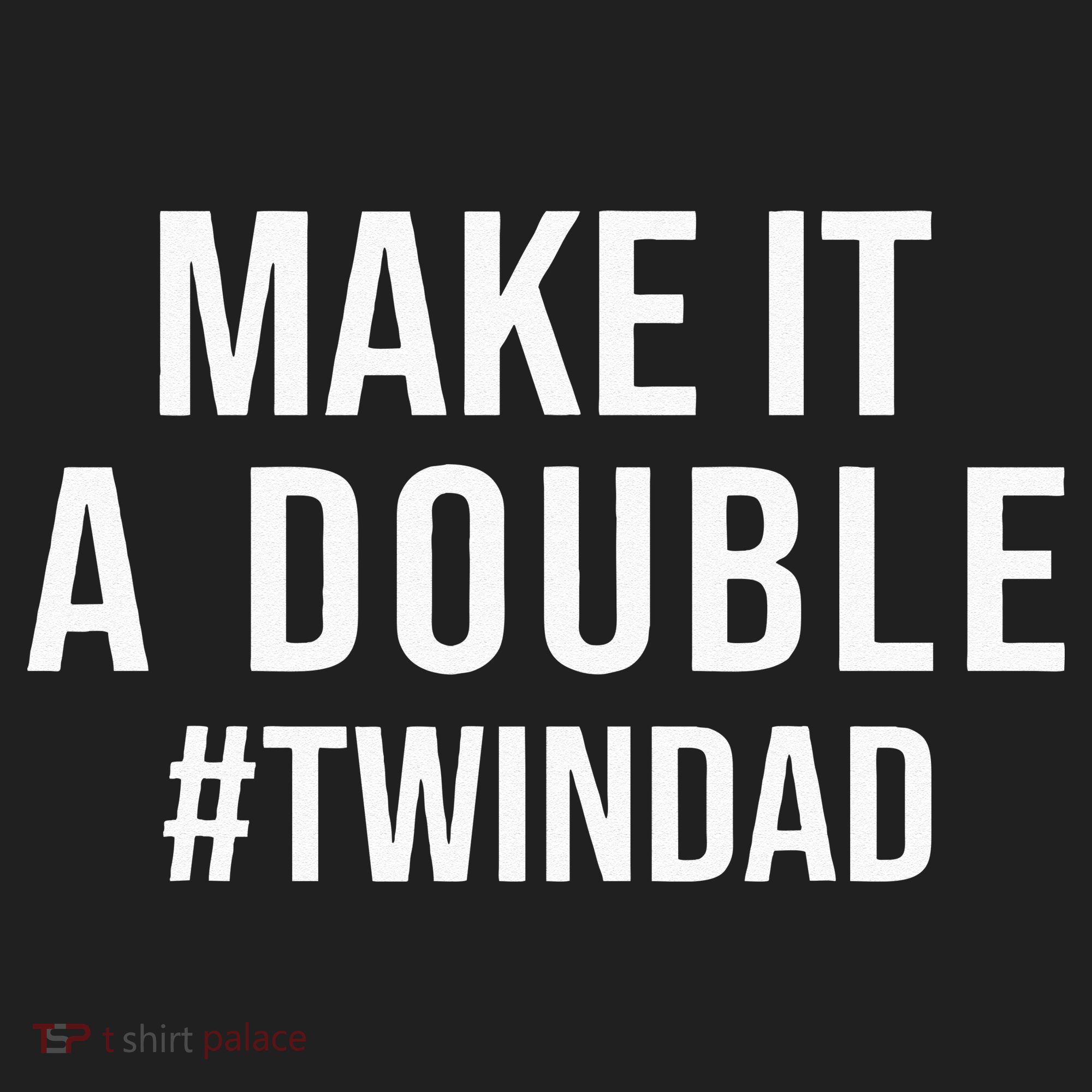 Make It A Double Twin Dad Expecting Twins Baby Announcement Beanie