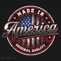 Made In America USA Flag Original Quality Ornament thumb 1