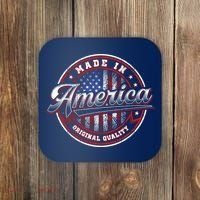 Made In America USA Flag Original Quality Coaster thumb 0