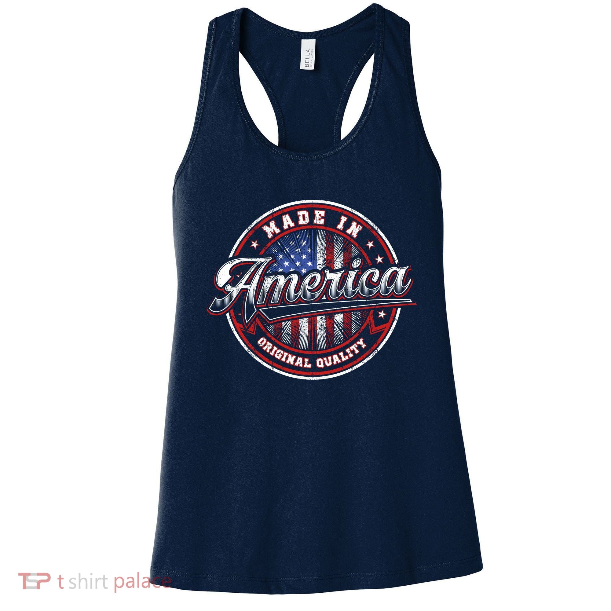 Made In America USA Flag Original Quality Women's Tank Top