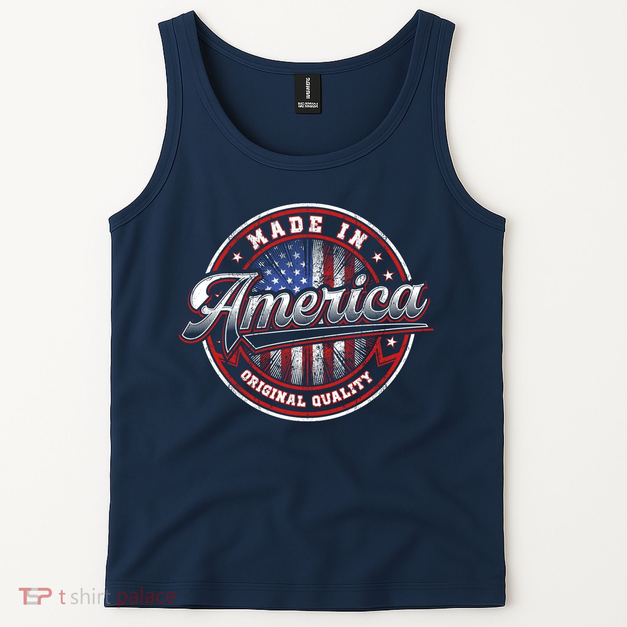 Made In America USA Flag Original Quality Tank Top