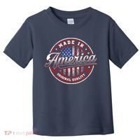 Made In America USA Flag Original Quality Toddler T-Shirt thumb 0