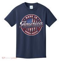 Made In America USA Flag Original Quality Kids T-Shirt thumb 0
