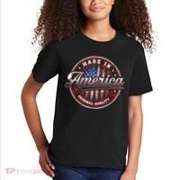 Made In America USA Flag Original Quality Kids T-Shirt thumb 2