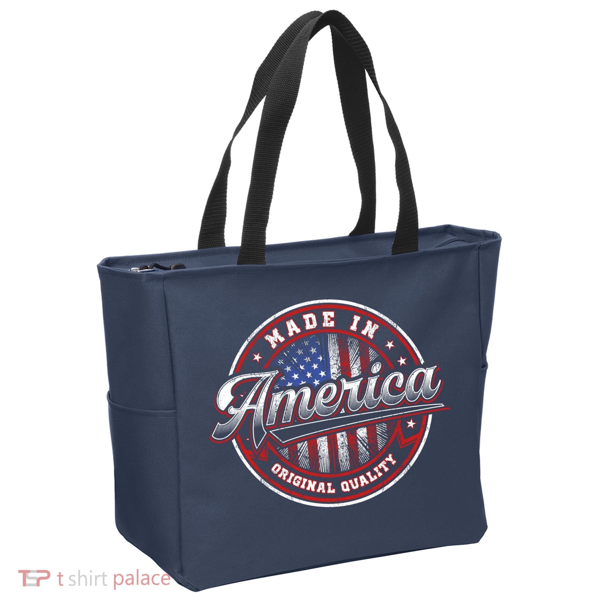 Made In America USA Flag Original Quality Tote Bag