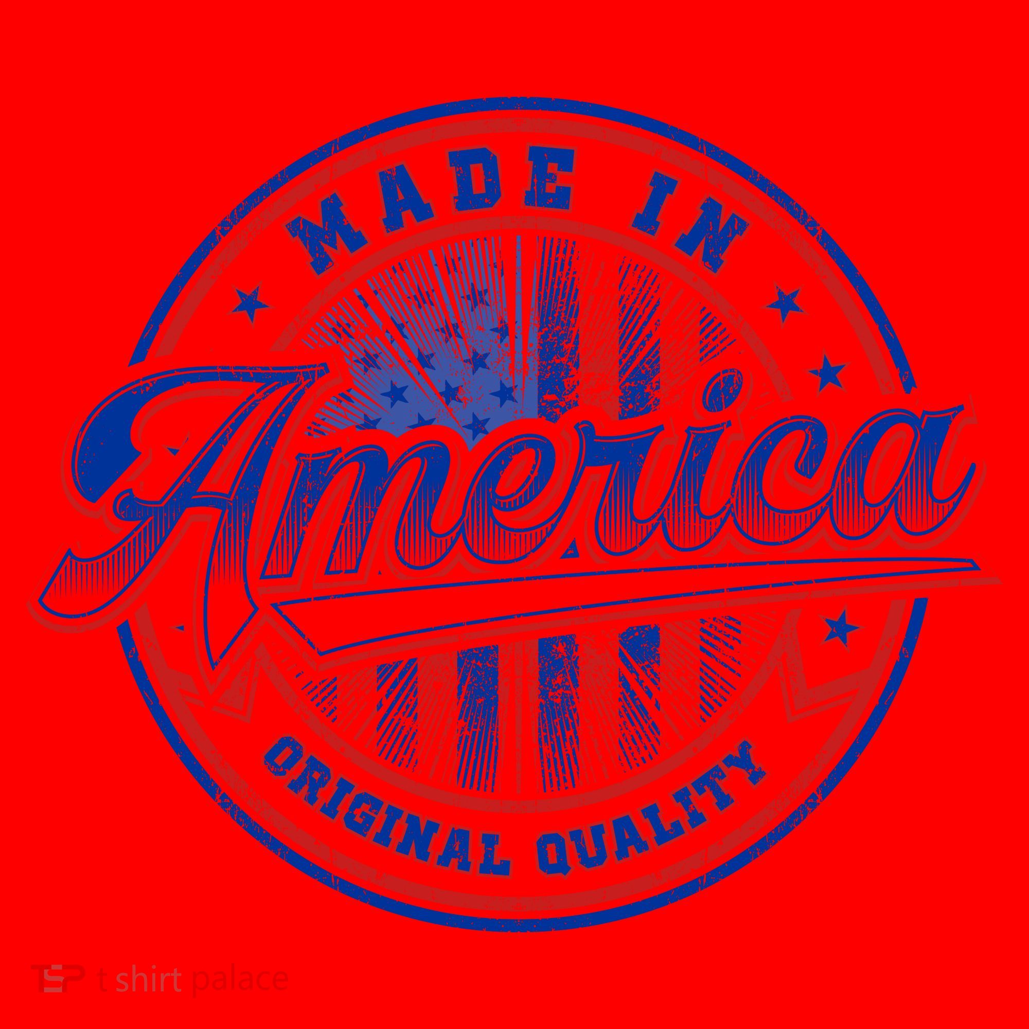 Made In America USA Flag Original Quality Santa Hat