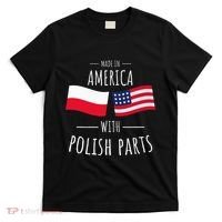 Made In America With Polish Parts Polish American T-Shirt thumb 0