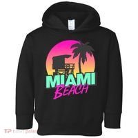 Miami Beach Toddler Hoodie thumb 0