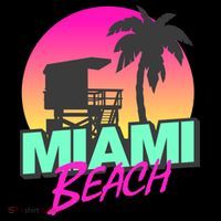 Miami Beach Toddler Hoodie thumb 2