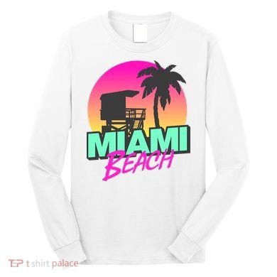 Miami Beach Long Sleeve Shirt