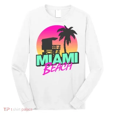 Miami Beach Long Sleeve Shirt