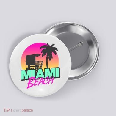 Miami Beach Button