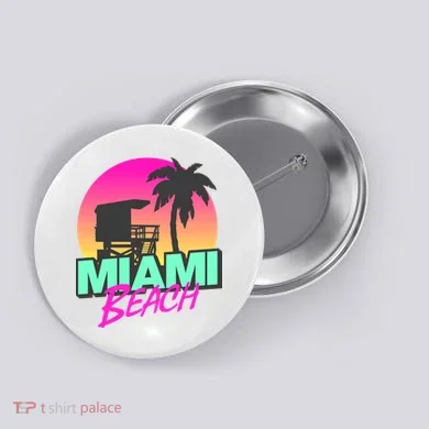 Miami Beach Button