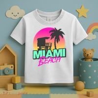 Miami Beach Toddler T-Shirt thumb 3