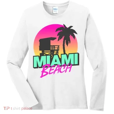 Miami Beach Women's Long Sleeve Shirt