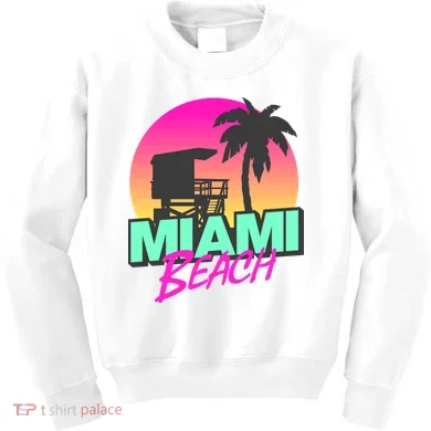 Miami Beach Kids Sweatshirt