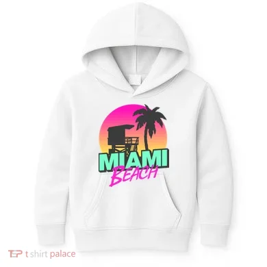 Miami Beach Kids Hoodie