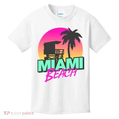 Miami Beach Kids T-Shirt