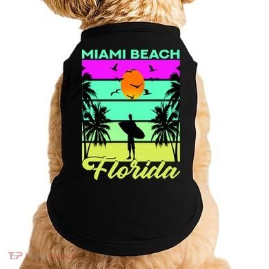Miami Beach Florida Surfing Doggie Tank