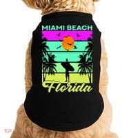 Miami Beach Florida Surfing Doggie Tank thumb 0