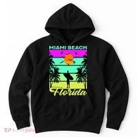 Miami Beach Florida Surfing Hoodie thumb 0