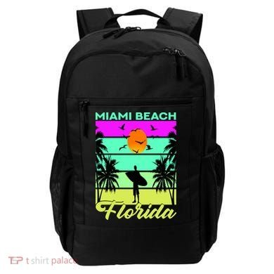 Miami Beach Florida Surfing Backpack