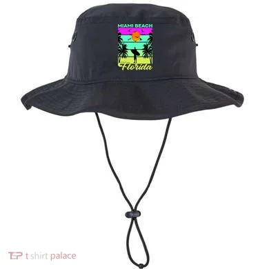 Miami Beach Florida Surfing Bucket Hat