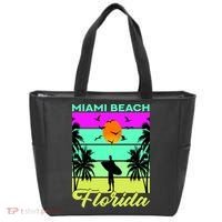 Miami Beach Florida Surfing Tote Bag thumb 0