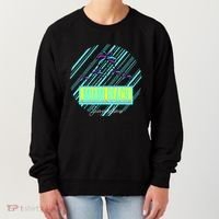 Miami Beach Palm Trees Retro Women's Sweatshirt thumb 0
