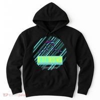 Miami Beach Palm Trees Retro Hoodie thumb 0
