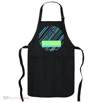 Miami Beach Palm Trees Retro Apron
