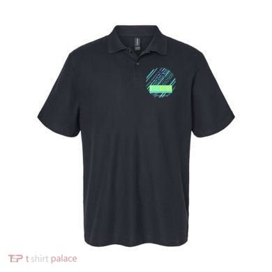 Miami Beach Palm Trees Retro Polo