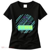 Miami Beach Palm Trees Retro Women's T-Shirt thumb 0